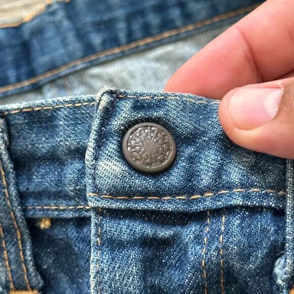 Vintage 50s JC Penney Denim Jeans Size 30x29 - Picture 6 of 7